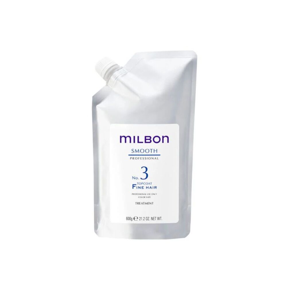 Milbon Smooth Smoothing #3 Fine Hair Topcoat Treatment 21.2 oz
